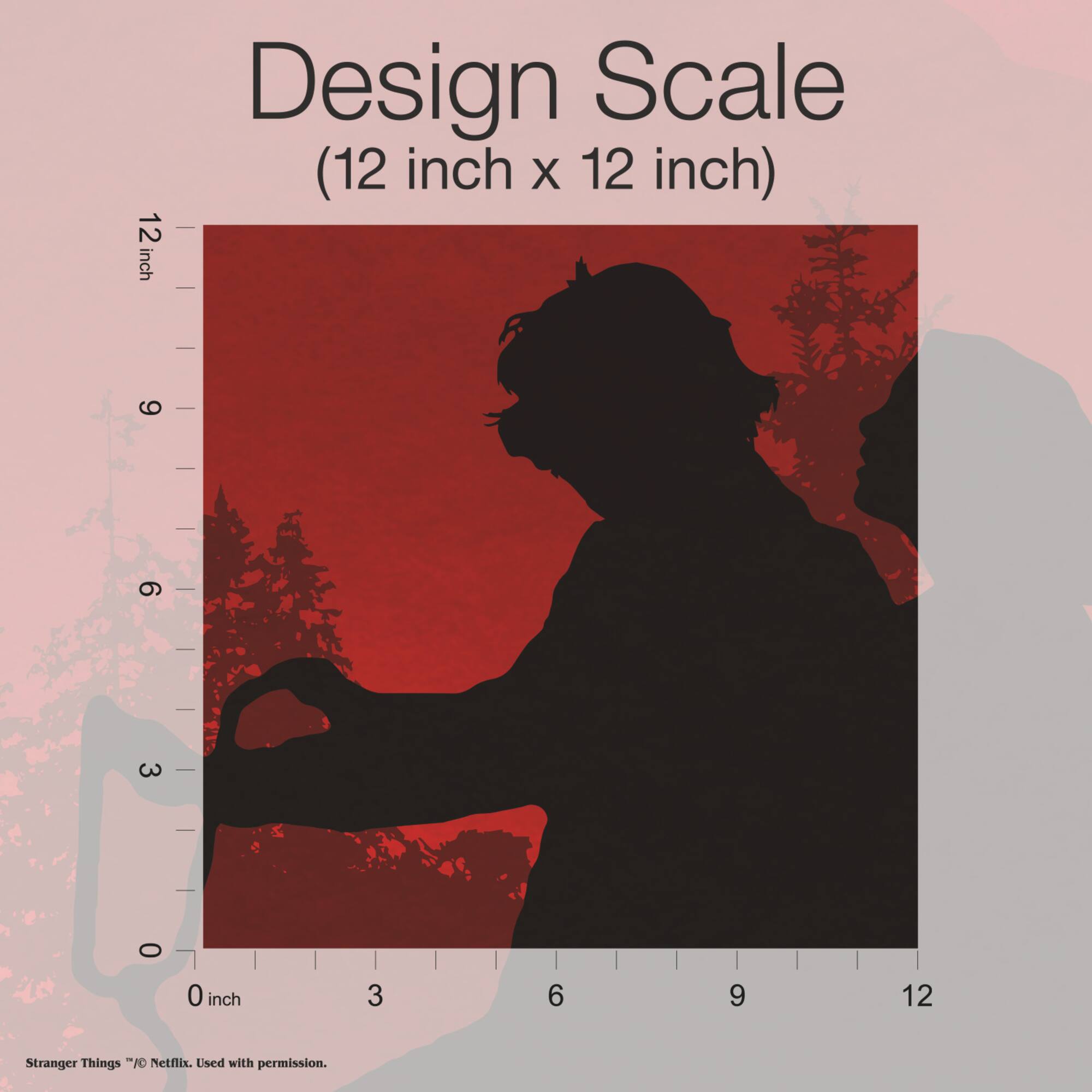 RoomMates Netflix Stranger Things The Upside Down Mural